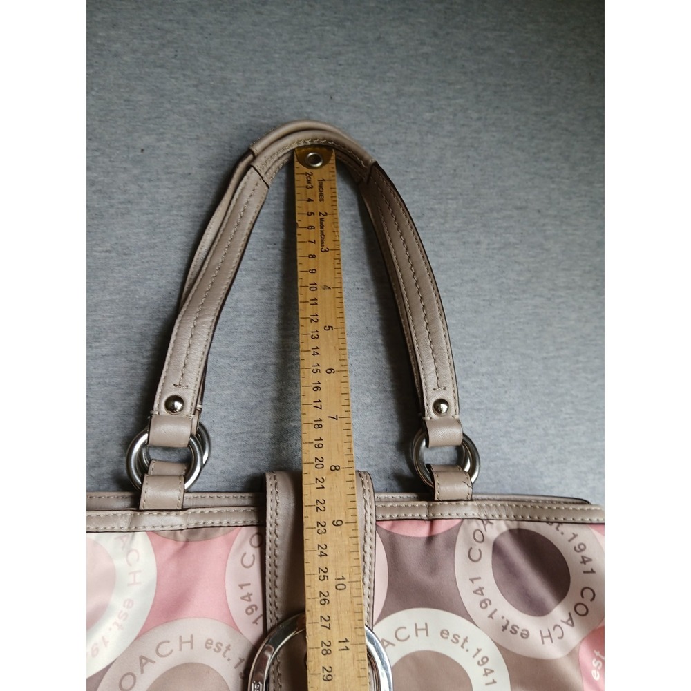 Coach Purse Soho Ashley Sateen Snaphead Tote Bag Designer K1175 F18805 - Picture 4 of 16